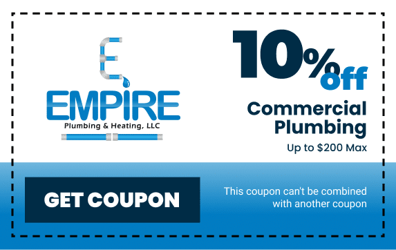 Empire Plumbing & Heating LLC in Baltimore, MD - Commercial Plumbing Coupon